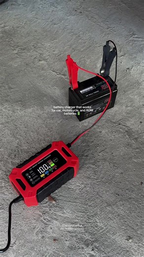 Multi-Purpose Battery Charger for Cars and Motorcycles