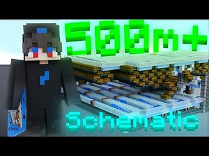 505M per Day! BEST POSSIBLE INTERMEDIATE FARM ON DONUTSMP (Schematic)