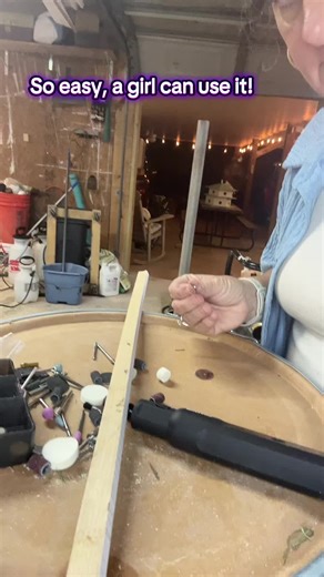 Your new DIY bestie 🛠️✨ This cordless rotary tool comes with multiple attachments and is lightweight, simple, and perfect for crafters. So easy, anyone can use it! 💪 #DIYGirls #CraftTools #RotaryTool #MakersGonnaMake #DIYProjects