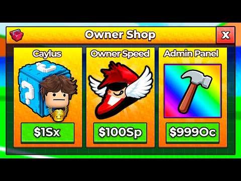Starting Over But You Can Buy Owner Items!