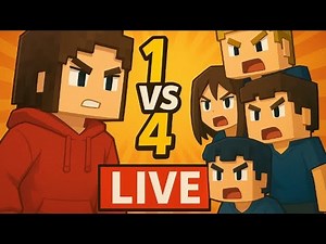 "1 VS 4 CLUTCH! 😱 Blockman Go Live Stream | Epic Battle Moments"