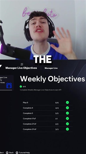 THESE ARE THE 5 EASIEST MANAGER LIVE OBJECTIVES THIS WEEK IN FC 26 🚨‼️ #fc26 #eafc26 #fifa #xp #careermode