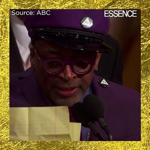 Spike Lee Gives Stirring Oscars Acceptance Speech