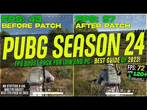 ⚡PUBG Ultimate FPS Boost Guide |🔧DRAMATICALLY INCREASE FPS FOR ANY PC IN 2023