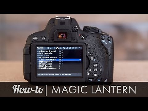 Magic Lantern Walkthrough/Install - Canon T5i
