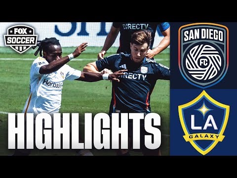 San Diego FC vs. LA Galaxy Highlights | MLS on FOX