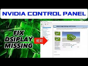 How To Fix NVIDIA Control Panel Display Settings Missing or Not Showing (New 2023)