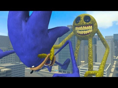 I BECOME NEW DEPRAVED SMILEY'S VS ALL SHIN SONIC TAPES FAMILY in Garry's Mod!