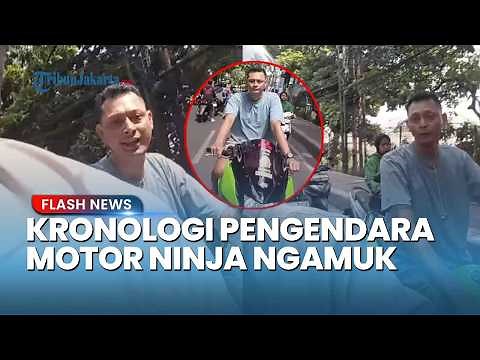 Viral! This is How the Kawasaki Ninja Champion Suddenly Went Berserk in the Middle of the Road