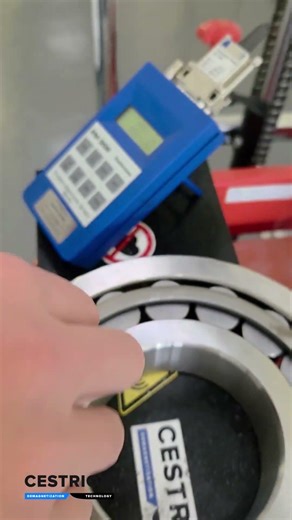 Manual Demagnetization of a Bearing with LM20 & SSM06 Coil #demagnetization #bearing