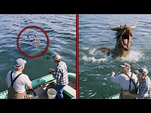 They Thought It Was A Shark Until It Came Out And Terrified Them!