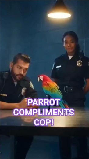 Police Interrogation Goes Wrong When Parrot Starts Flirting