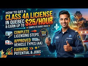 How to Get a Class 4A License in Quebec & Earn Up to $25/Hour