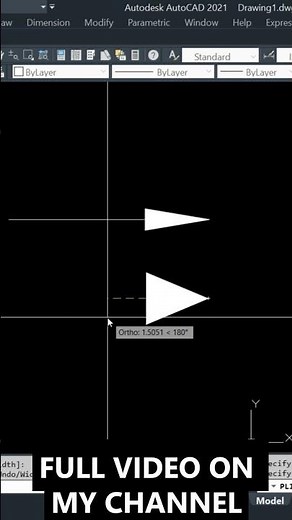 Arrow _ How To Create Arrow In AutoCad