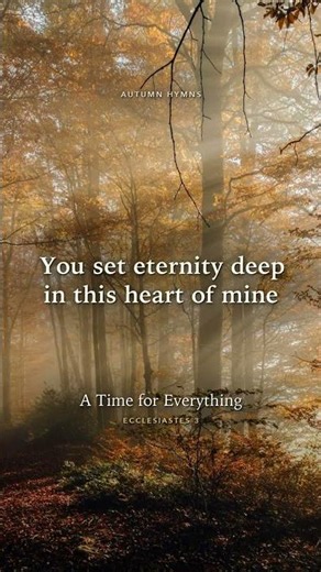 There's a Time for Everything 🍂 Ecclesiastes 3 Worship Song with Lyrics