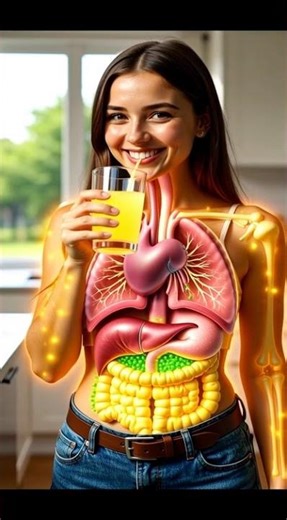 Discover How lemon Travels Through Your Digestive System | 3D Educational Animation