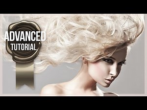 Advanced Photoshop Tutorial #19 - Professional Hair Masking Technique