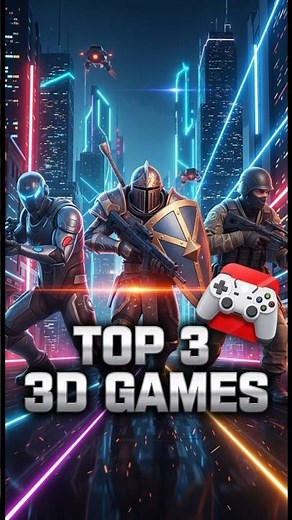 Top 3 Best 3D Games for Mobile 🎮🔥 | Android & iOS 2025 #shorts
