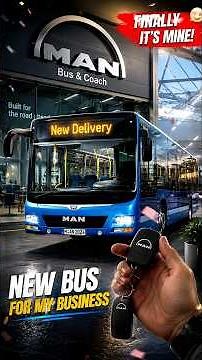 Finally Bought My First MAN Bus! 🚌 - Bus Simulator 21