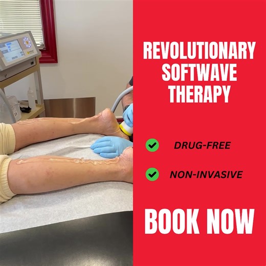 🌟 Discover How SoftWave Therapy Helps Your Body Heal Naturally 🌟 Many people are told that surgery or pain medication are their only options — but that’s not always true. SoftWave Therapy is a non-invasive, drug-free treatment that uses gentle acoustic waves to activate your body’s natural healing response, reducing pain and inflammation right at the source. It’s helping patients recover faster from conditions like: ✅ Arthritis & Joint Pain ✅ Chronic or Acute Pain ✅ Sports Injuries & Muscle St