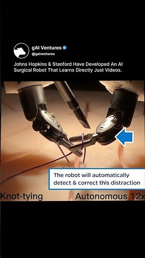 Robot Learns Surgery Using AI