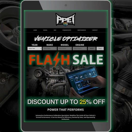 🎉 PPEI Flash Sale Event! 🎉 Hurry! This Sale Lasts Until The End of The Day! 💸 PPEI Flash Sale - 25% off on ALL PPEI ECM & TCM Calibrations. 📅 Sale Ends: Midnight Tonight, March 22nd ‼️ No Discount Code Needed! Discounted pricing will be automatically applied at checkout, making your shopping experience seamless and stress-free. Whether you're looking to enhance your truck's power, efficiency, or towing capabilities, PPEl has you covered with all calibrations engineered for peak performance. 