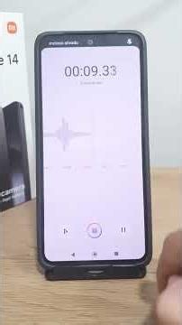 Redmi Note 14 Pro - Como gravar áudio