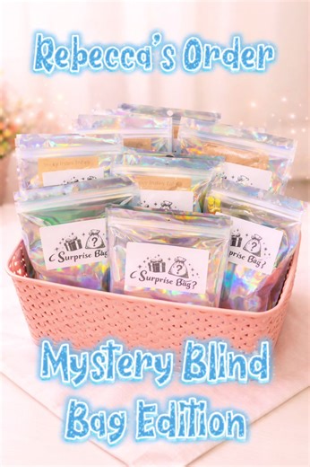 Thank you so much for your Mystery Blind Bag order, Rebecca! I hope you enjoy your stationary items ☺️ #mysterybundle #fyp #blindbox #asmrvideos #custombundles