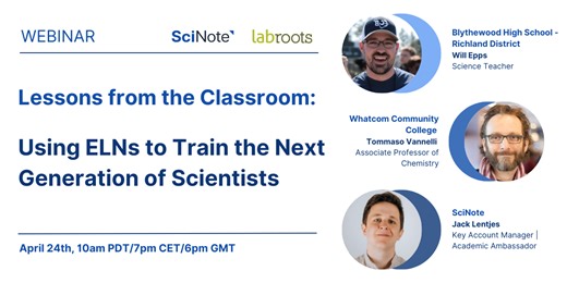 Lessons from the Classroom: Using ELNs to Train the Next Generation of Scientists