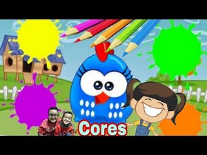 GALINHA PINTADINHA MINI | CORES | VIVA MARIANA | EDUCATIVO CORES
