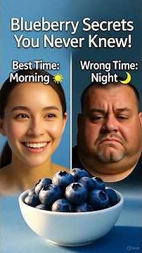 Blueberry Benefits & Side Effects | Best Time to Eat Blueberries | Fit & Fresh Tips”