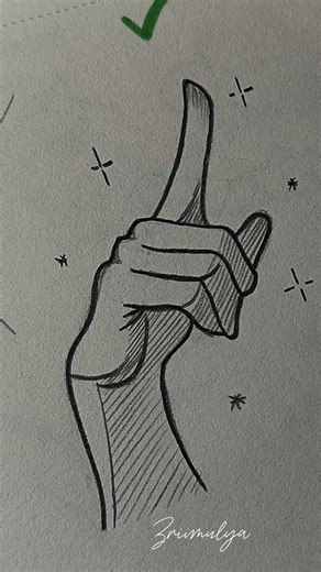 How to draw anime hand tutorial #art #drawing #tutorial #howtodraw #shorts