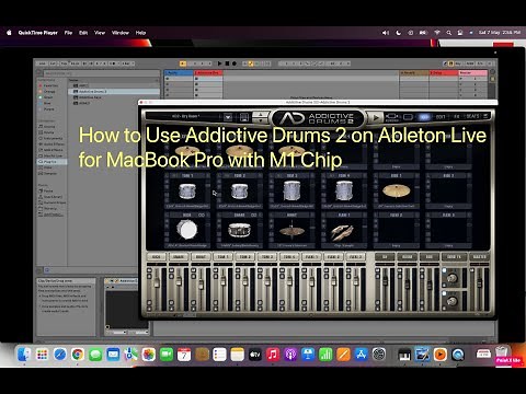 How to use Addictive Drums 2 with Ableton Live on MacBook Pro with M1 chip?