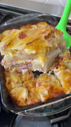 Easy Scalloped Potatoes with Ham Recipe