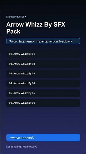 Arrow Whizz By SFX Pack | #Shorts