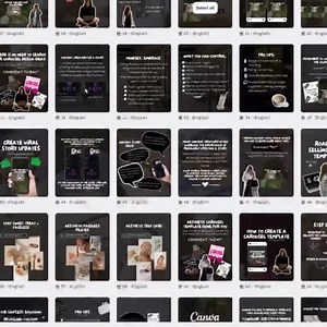 Animated Carousel Canva Templates | Social Media Marketing (digital Download) - Etsy