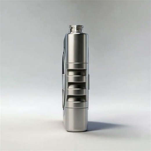 OEM Portable Mini Stainless Steel Flask 6oz/7oz/8oz Square Hip Flask Wooden Body Leather Wrap for Wh