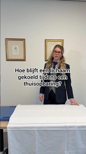 Hoe blijft een lichaam gekoeld tijdens een thuisopbaring? #pcuitvaart #thuisopbaring #uitvaartzorg