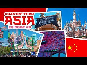 Visiting Our FINAL Disney Park, Shanghai Disneyland! First Time Riding Pirates, Zootopia, & More!