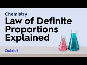 Law of Definite Proportions Explained | Constant Composition in Chemistry