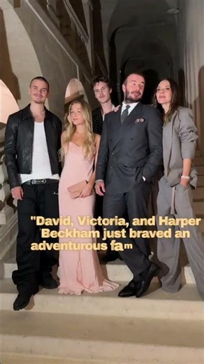 The Beckhams' Brave Family Outing! ߒ #shorts #beckhams