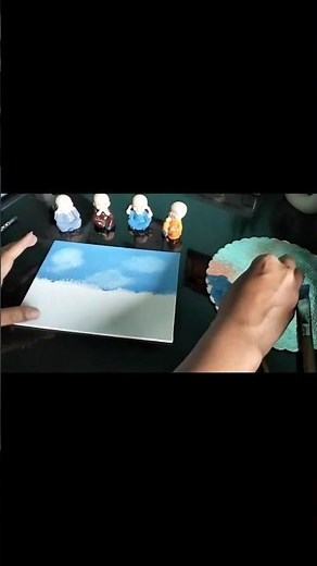 Winter Mountain Painting | Acrylic Painting Tutorial