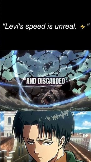 Levi vs Beast Titan ⚔️ | The Most Brutal Fight in Attack on Titan 🔥 #4k