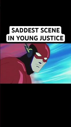 wally west kid flash final scene in young justice kid flash a hero #dccomics #dcuniverse #fyp