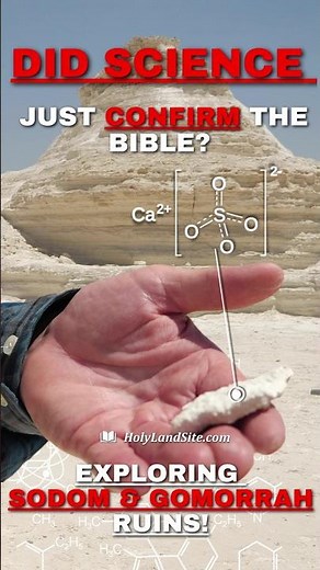 Did Science Just Confirm the Bible? Exploring Sodom & Gomorrah Ruins! #holylanduncovered #history