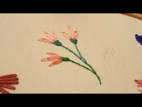 Hand Embroidery Made Simple | Elegant Flower Motif #4