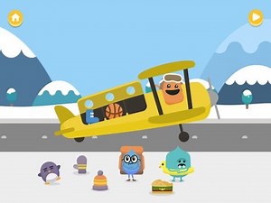 Dumb Ways JR Madcap’s Plane - iPad app demo for kids - Ellie