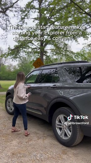 #Explore the outdoors at Hines Park with your new #FordSUV.🌲 Check out a few of our favorite convenience features on the #2023Explorer. ➡️Easy Remote Start ➡️Automatic lift-gate ➡️Rear back up camera Browse the true-view #NewSUV Ford inventory at #BillBrownFord in Livonia, MI #ford #fordlife #suvlife #adventure #naturevibes