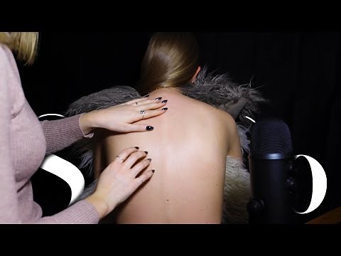 Sensory by Sophie | Back tickling (little talking ASMR: scratching, brushing, lotion...)