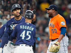"Never seen this from a pitcher," Fans roar in OUTRAGE as Astros' Hector Neris sparks explosive brawl vs. Mariners leaving everyone stunned at his bold move